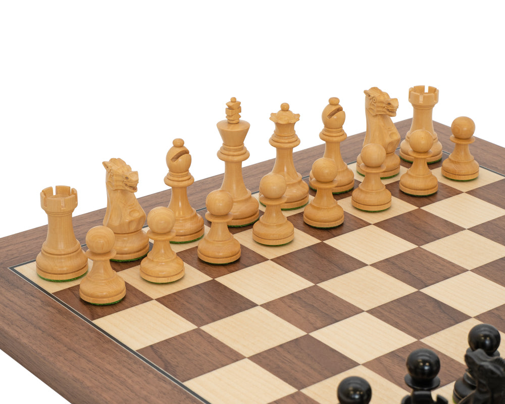 Das Exklusive Walnuss Deluxe Schachset