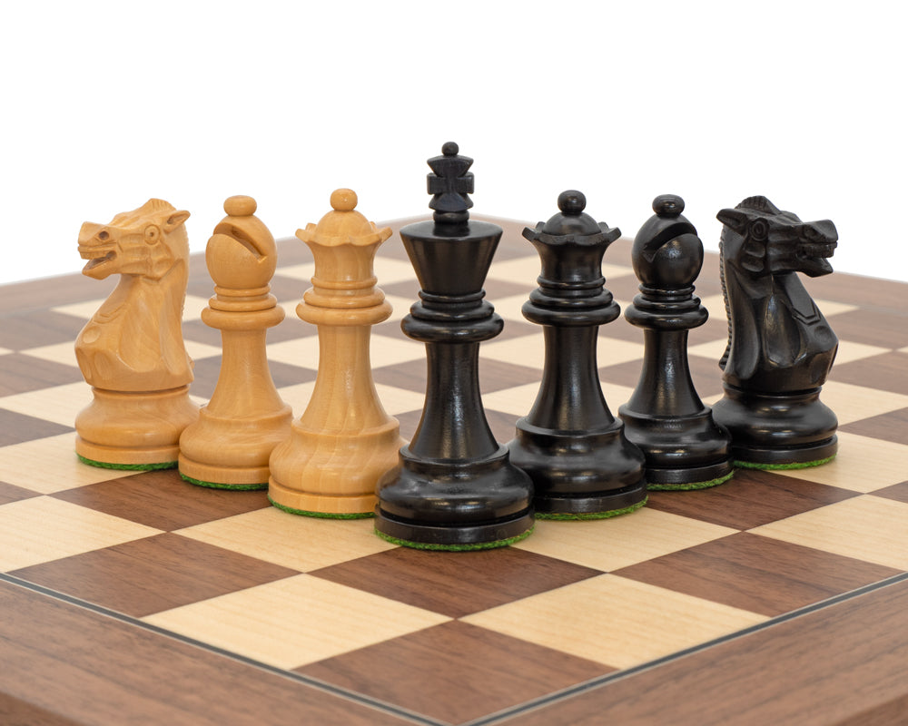 Das Exklusive Walnuss Deluxe Schachset