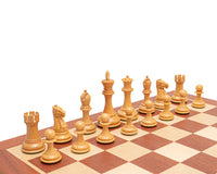 Das Abingdon Schachset aus Schwarz und Mahagoni