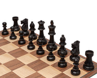 Le Conquest — Jeu d’échecs pliant en noyer et noir