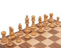 Le Conquest — Jeu d’échecs pliant en noyer et noir
