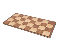 Le Conquest — Jeu d’échecs pliant en noyer et noir
