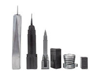 Skyline Premium Metall-Schachfiguren - New York Edition