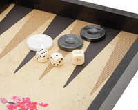 De Manopoulos Oriëntaalse Kersenbloesem Backgammon Set